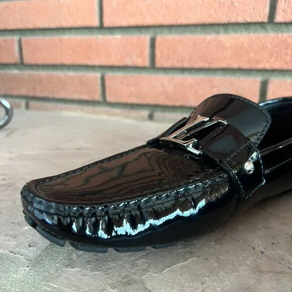 Louis Vuitton Black Mens Dress Shoes